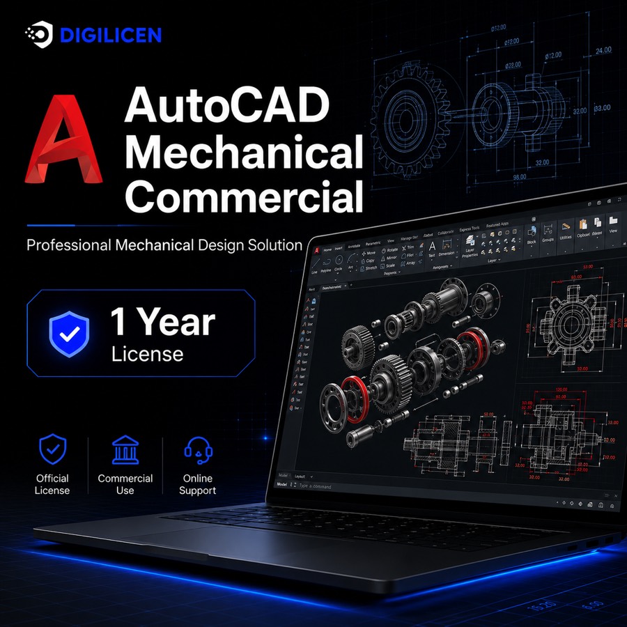 AutoCAD Mechanical - 1 Year