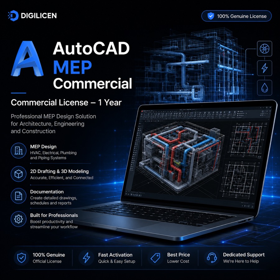 AutoCAD MEP - 1 Year