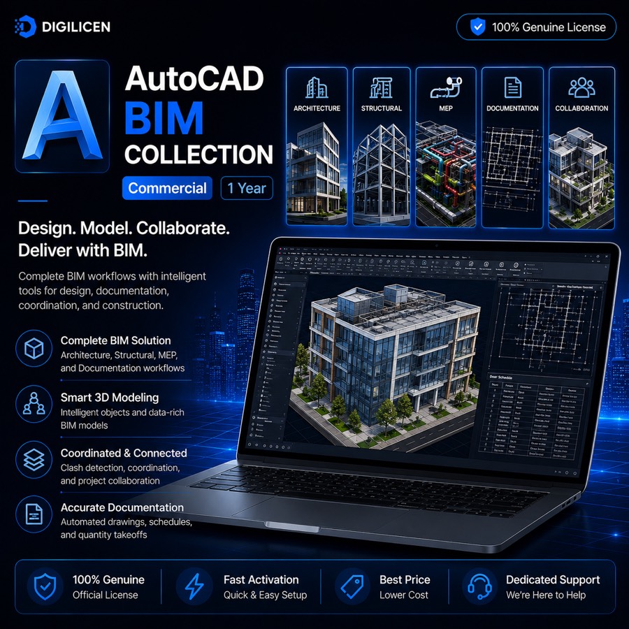 AutoCAD BIM Collection - 1 Year