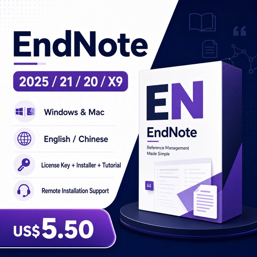 EndNote 2025 / 21 / 20 / X9 - 2025, 21, 20, X9 - Win / Mac