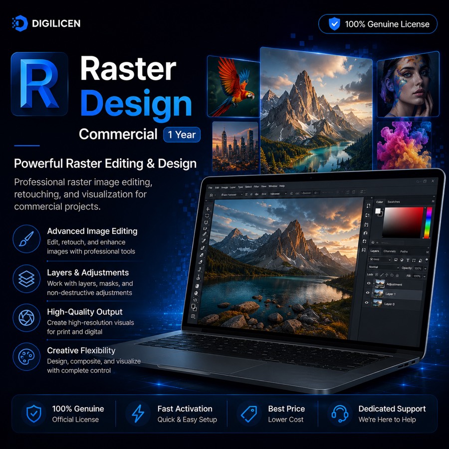 Autodesk Raster Design - 1 Year